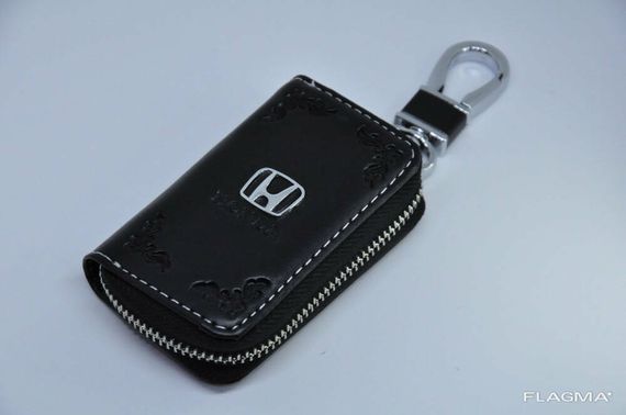 Ключница для авто Кожа KeyHolder Honda | Зображення 1