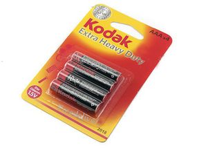 Батарейка AAA LR3 Kodak, солевая