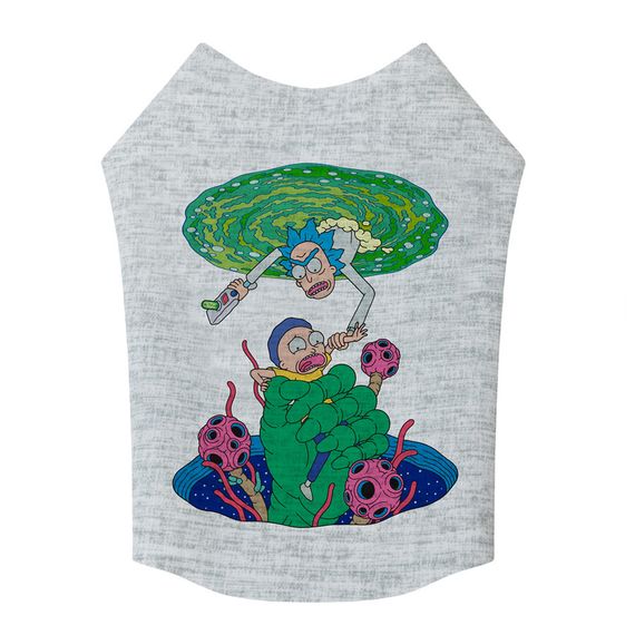 Майка для собак WAUDOG Clothes малюнок "Рік та Морті 3", S35, B 48-54 см, С 28-33 см | Зображення 2