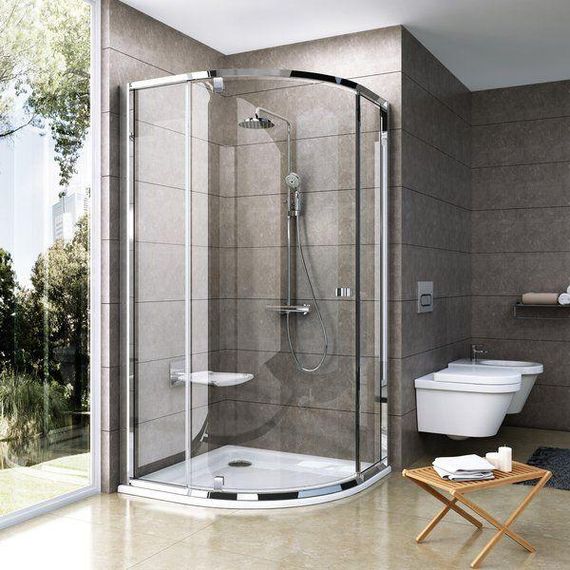 Душова кабіна Ravak Pivot PSKK3- 90 Полір. алюм. Transparent | Зображення 1