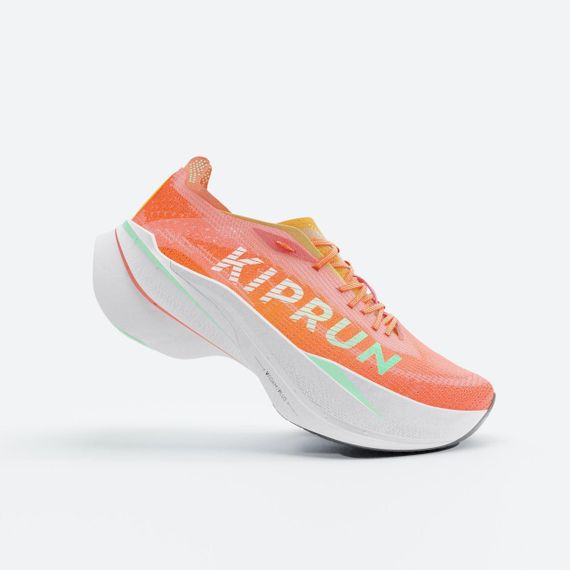 Кросівки чоловічі для бігу Kiprun KD900X з карбоновою вставкою помаранчеві - EU45 UA44