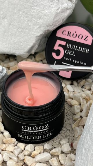 Гель для нарощення нігтів Crooz Builder gel 05 (карамельний) 15мл | Зображення 2