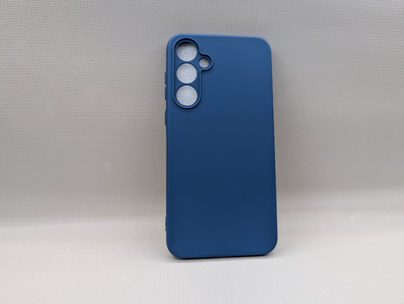 Samsung Galaxy A55 | Протиударний чохол Wave | Soft Touch | Синій