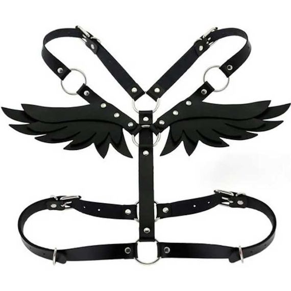 Портупея з крильцями Black Angel | Зображення 2