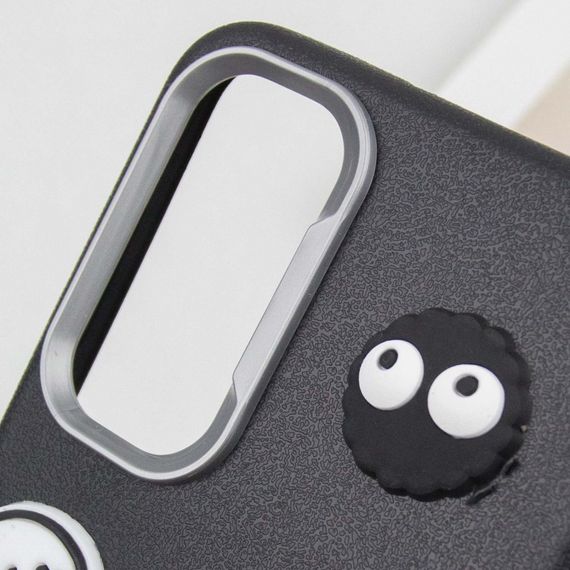 Чехол TPU Leather Toys для Samsung Galaxy A25 5G Monster / Black | Зображення 4