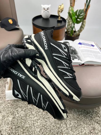 Чоловічі кросівки  Salomon XT-6 EXPANSE Black White весна / літо / осінь А3848 | Зображення 5