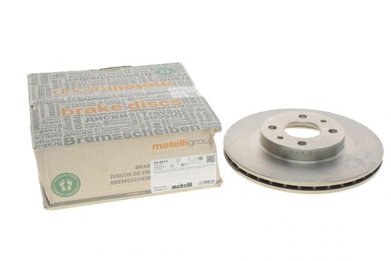 Диск гальмівний передній Lada 2110 2112 95-10 Kalina 04-13 Priora 08- 260x20  вентильований  23-0411 | Зображення 2