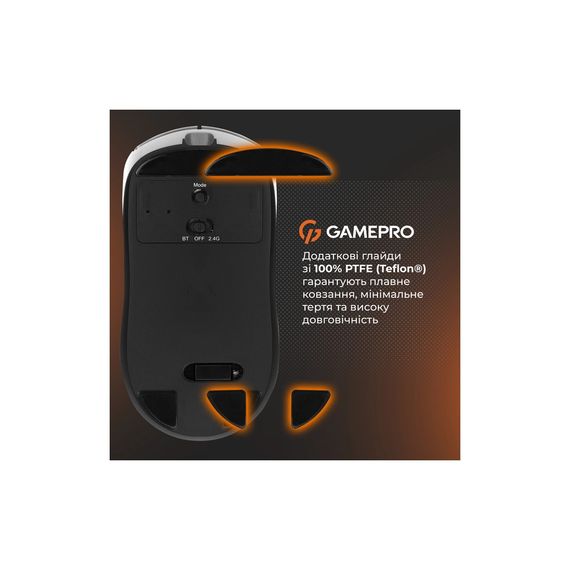 Мишка GamePro Genesis Winner Wireless/Bluetooth/USB White (GM079W) | Зображення 8
