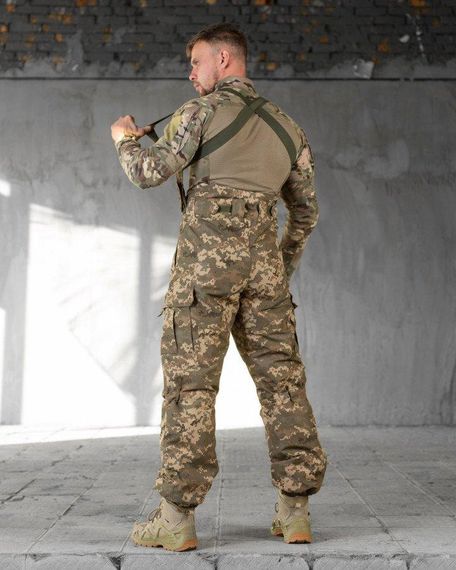 Зимовий водовідштовхувальний комбінезон TASLAN pixel ТР6412 | Зображення 2