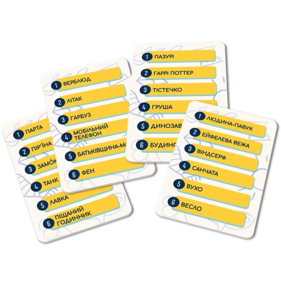 Настольная игра Остроумные линии (Broad Lines) укр. | Зображення 1