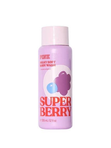 Гель для душа Victoria's Secret Milky Soft Body wash PINK Super Berry (355 ml)