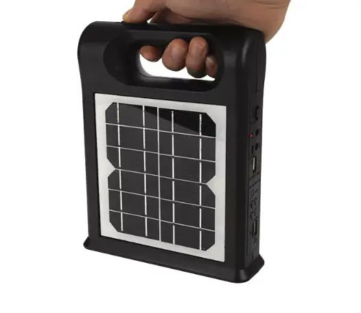 Портативна вбудована сонячна панель Cclamp CL-12, ліхтар із додатковими світлодіодними лампами та бічними лампами | Зображення 1