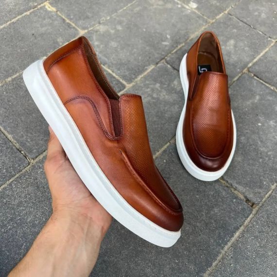 Турецкие мужские мокасины 44 размер 29 см | Зображення 2