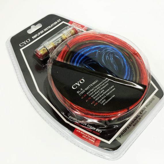 Набір дротів для встановлення саббуфера kit MD 8, набір кабелів для автоакустики RP-36 | Зображення 6