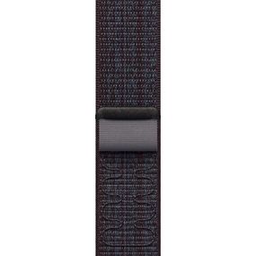 Ремінець Nylon Sport Loop для Apple Watch 42(ser.1-3)/44/45/46/49mm Black / Blue