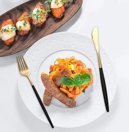 Набір столових приладів Kitchen Ware 24 шт. з нержавіючої сталі на 6 персон | Зображення 5