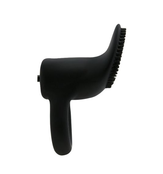 КІЛЬЦЕ ЕРЕКЦІОННЕ З ВІБРАЦІЄЮ "COBRA", колір чорний sexstyle | Зображення 1