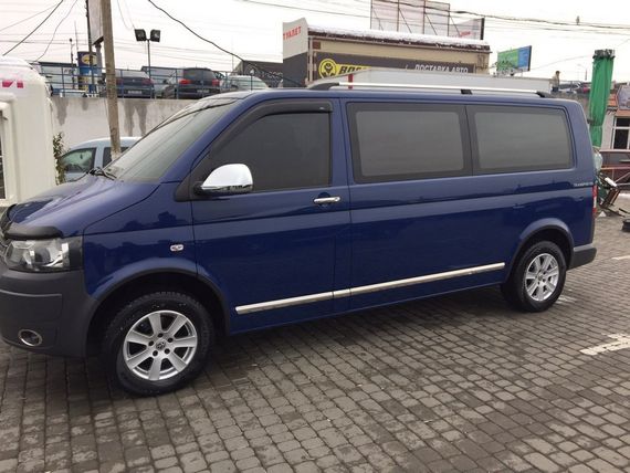 Накладки на арки (6 шт, ABS) для Volkswagen T5 Multivan 2003-2010рр | Зображення 7