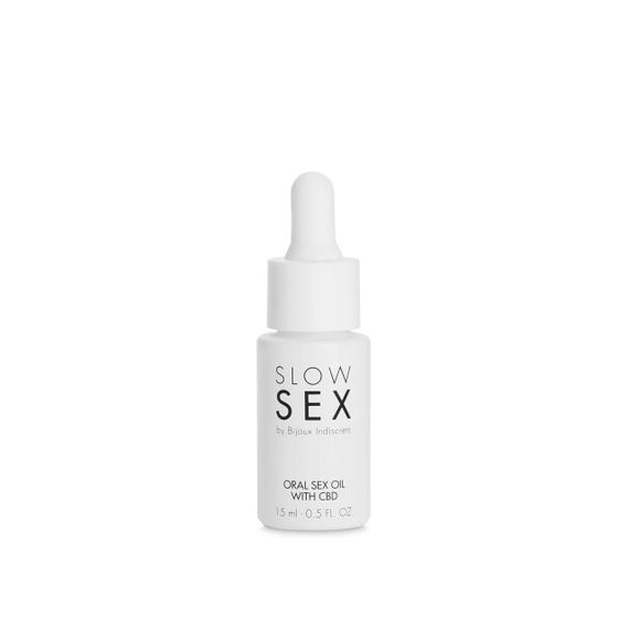 Олія для орального сексу Bijoux Indiscrets Slow Sex Oral Sex Oil CBD (15 мл) Sex Aura | Зображення 2
