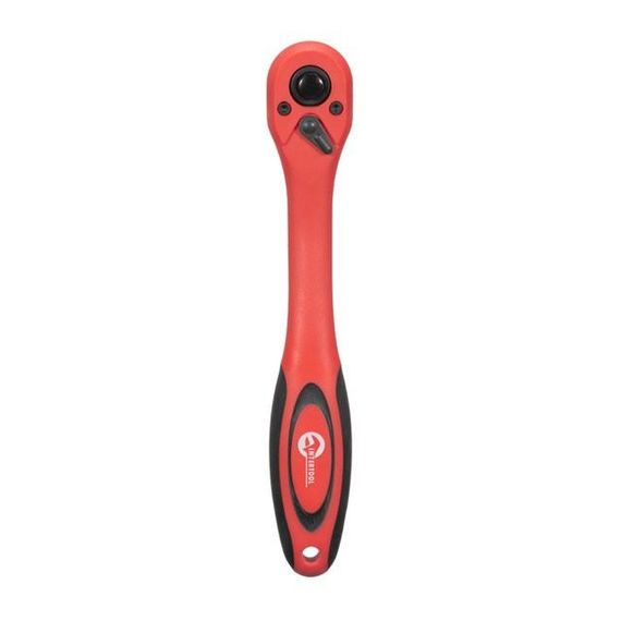 Рукоятка с храповым механизмом Intertool - изогнутая 3/8" х 72T, Pro (HT-2108) | Зображення 1