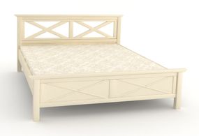 Двуспальная кровать iSmart Прованс Н Айвори 180х200 см (DDMBG-1584)