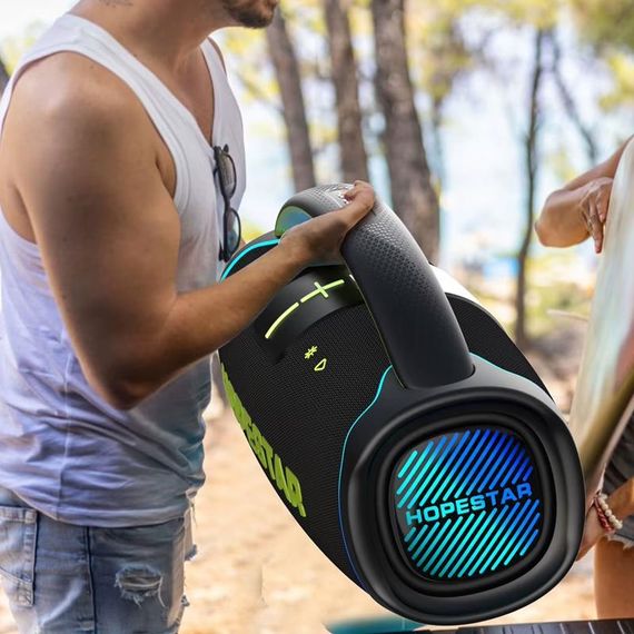 Bluetooth колонка Hopestar A65 300W Black | Зображення 3