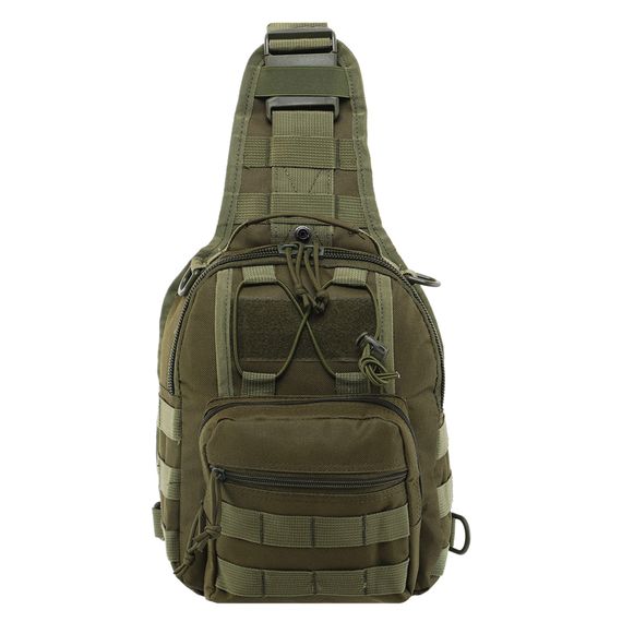 Сумка-слінг тактична з однією лямкою SP-Sport ZK-5506 розмір (29х20х11см) 6л Койот | Зображення 1