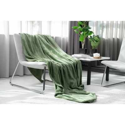 Плед Ardesto Flannel зеленый, 160х200 см (ART0209SB) | Зображення 7