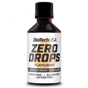 Заменитель питания BioTechUSA Zero Drops 50 ml /100 servings/ Cookies Cream