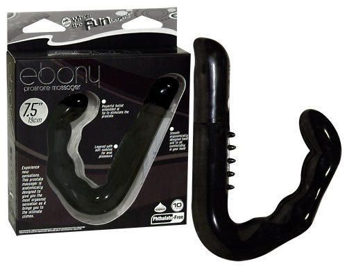 Масажер простати Ebony Prostate Massager black Sex Aura
