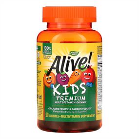Premium Kids Multivitamin - 90 gummies Cherry, Orange Grape