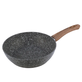 Сковорідка-сотейник d24см алюміній а/п Grey marble 4165 KAMILLE