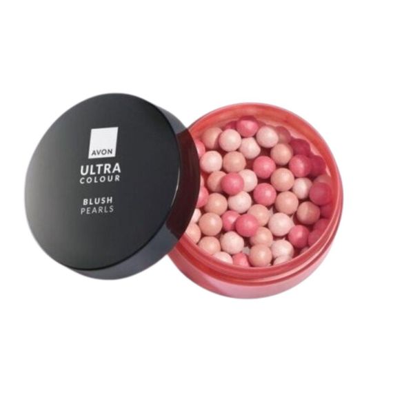 Рум'яна в кульках Avon Ultra Colour Blush Pearls відтінок Рожевий/Rosy Highlight 28г