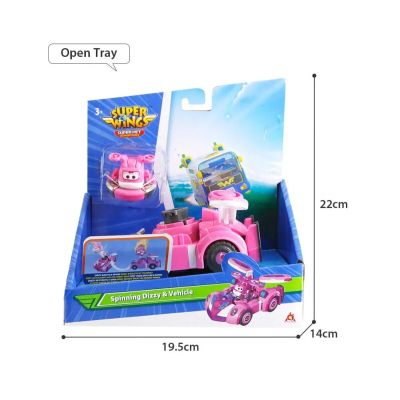 Ігровий набір Super Wings Spinning Vehicle Діззі (Dizzy) (EU770340) | Зображення 2