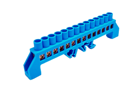 Універсальна Шина ізольована «N» на DIN-рейку ШЛС 8х12-14 синій Ny95500174