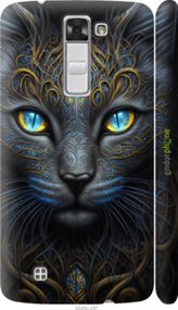 Чохол на LG K8 K350E Кішка "5548m-297-2448"
