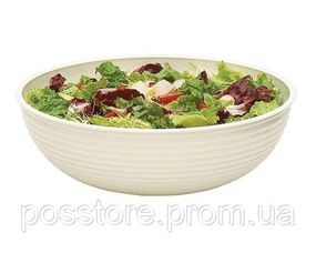Салатница круглая RSB 10 CW-148 из поликарбоната, белая, Cambro