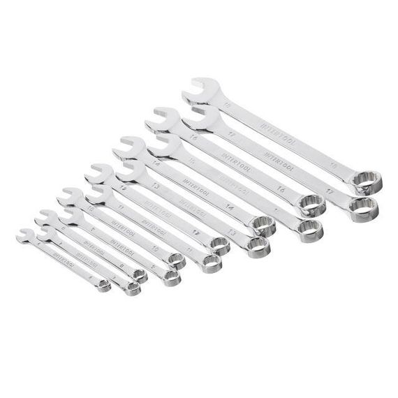 Набір комбінованих ключів 26 од., 6-32 мм, PROF, чохол INTERTOOL XT-1526 | Зображення 3