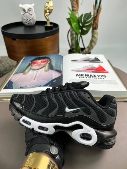 Кросівки Air Max Plus White Black Reflective , текстиль , В'єтнам 41 26 см | Зображення 3