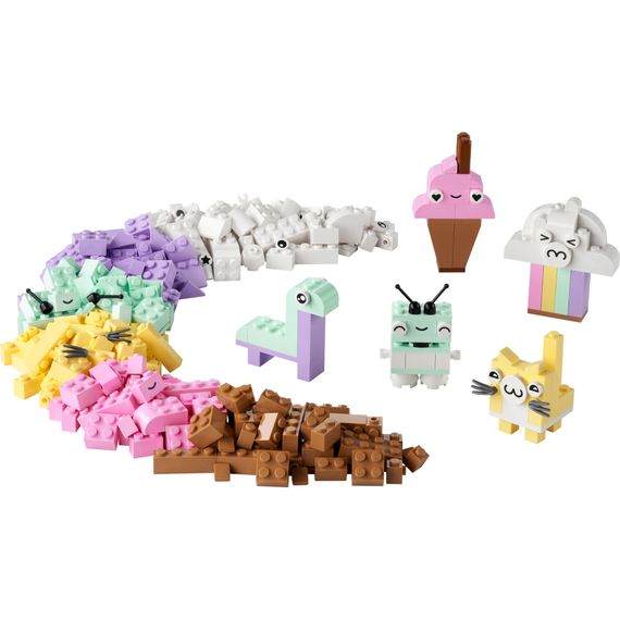 Конструктор LEGO Classic Творчі пастельні веселощі 333 деталі (11028) | Зображення 1