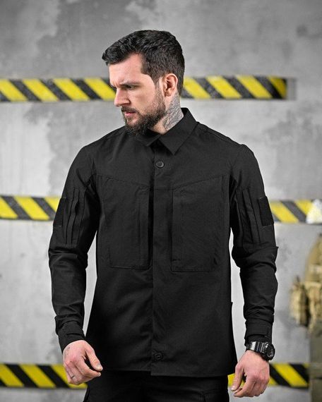 Тактична сорочка OBLIVION MAGNUM чорна ДЛ6452