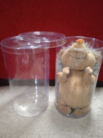 Тубус пластиковый 140*200 пищевой прозрачный