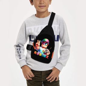 Сумка через плече дитяча Roblox 29х17 см сумка слінг для хлопчика (01968)