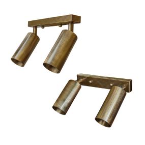 Світильник у стилі лофт MSK Electric Tube спот з поворотним механізмом NL 1105-2 BN