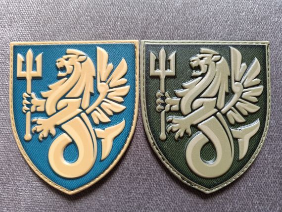 Шеврон 37 ОБМП - 2шт (резиновые)