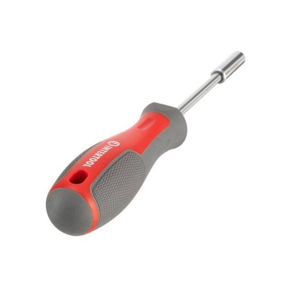 Викрутка з магнітним тримачем для насадок 1/4" 100 мм, Cr-V INTERTOOL VT-33001 | Зображення 1