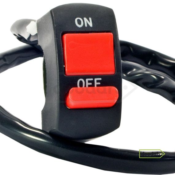 Мото кнопка аварійної сигналізації на кермо - Moto Switch Alarm 3 (три жили) - гарантія від магазину | Зображення 4