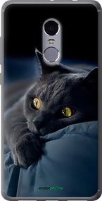 Чохол на Xiaomi Redmi Note 4 Димчастий кіт "825u-352-2448"