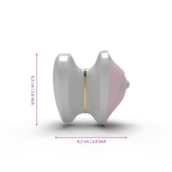 Вибратор для клитора Mystim Heart´s Desire White, 8 режимов, очень мощный | Зображення 4