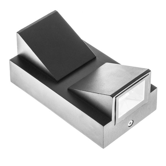 Подсветка LED фасадная IP65 AL-224/2х3W NW COB BK | Зображення 4